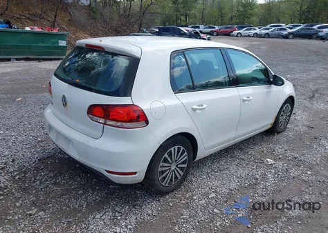 2012 Volkswagen Golf 2.5L 4-Door z USA, uszkodzony, nr VIN WVWDB7AJ9CW276285